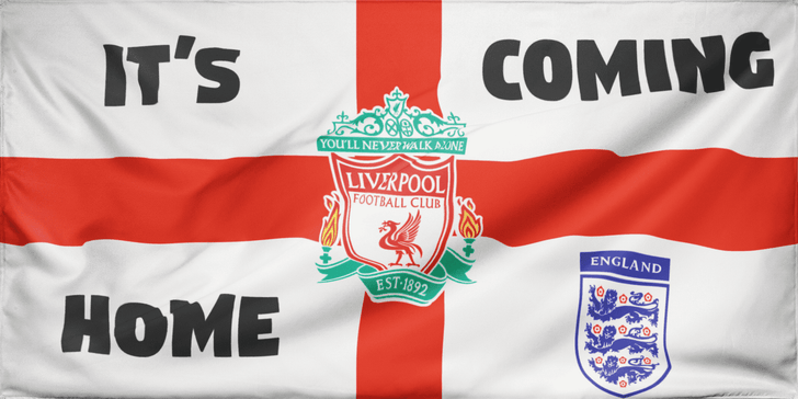 Football Flag 10ft x 6ft (305cm x 183cm) - Football Fan Flags