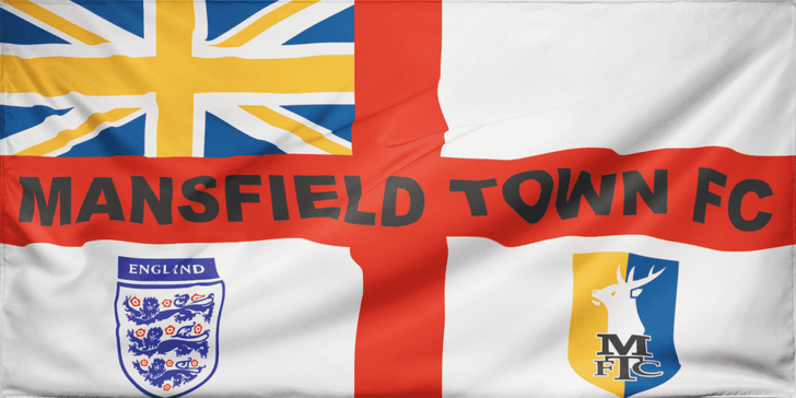 Football Flag 8ft x 5ft (244cm x 152cm) - Football Fan Flags